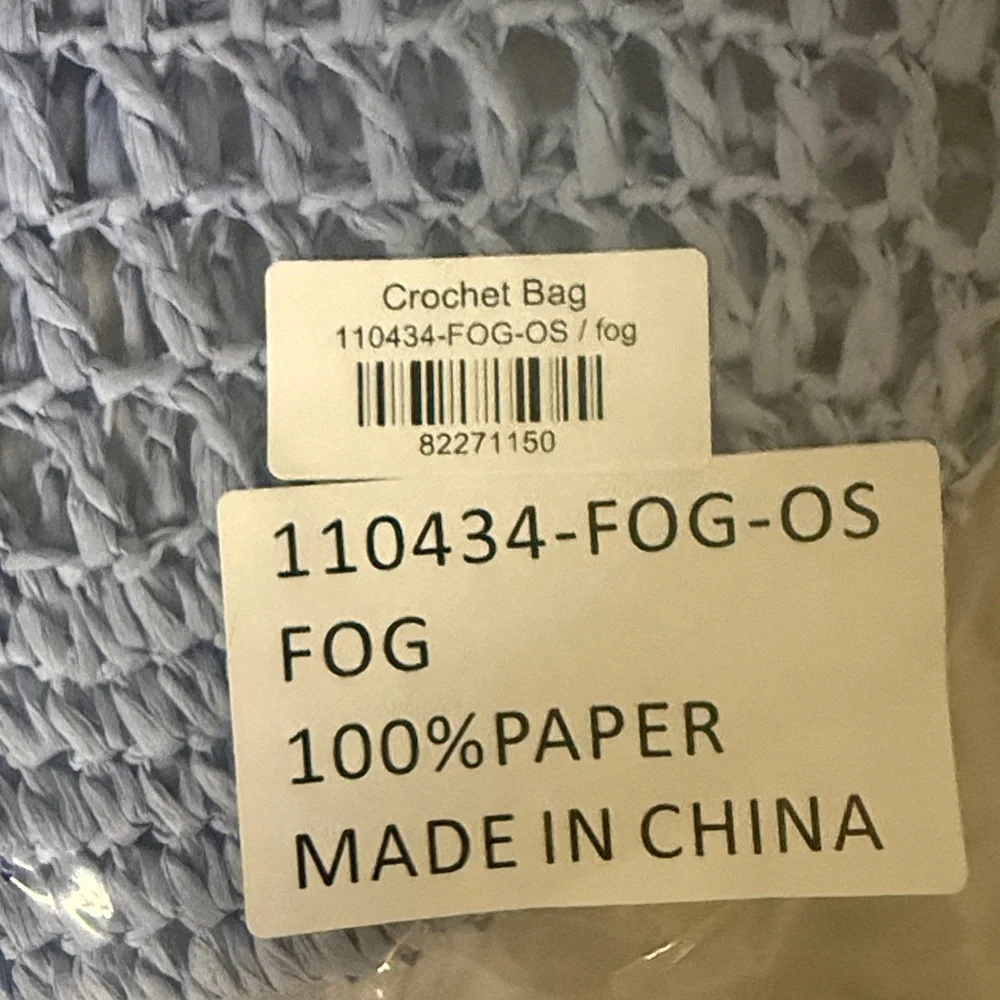 Hansel from Basel Crochet Bag in Fog